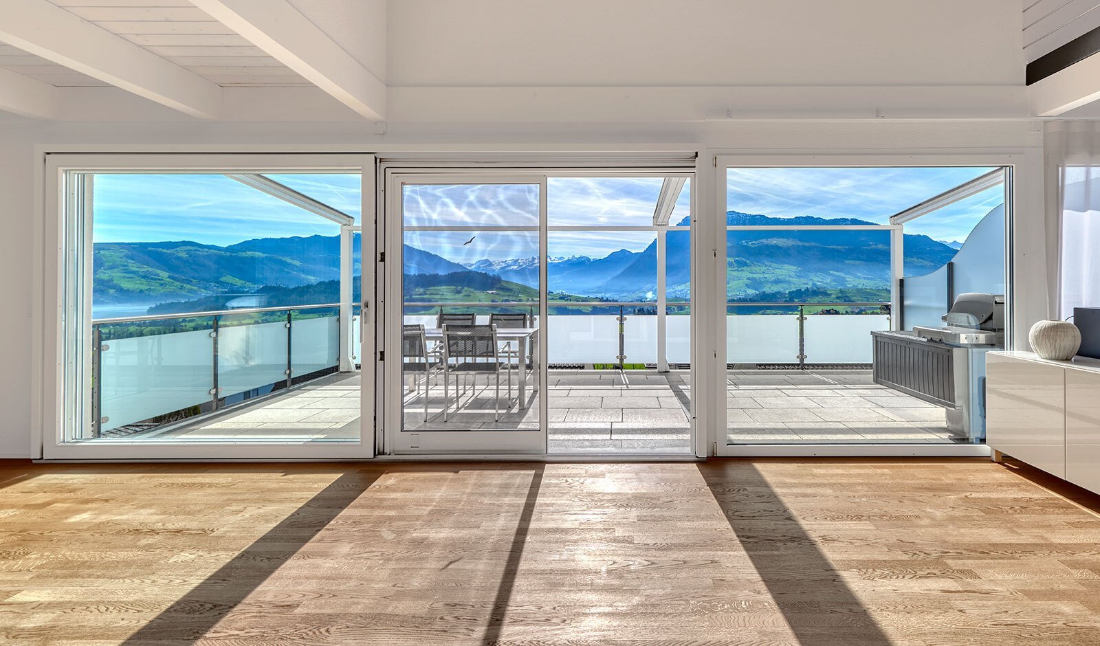 Spacious Semi Detached House With Panoramic Views In Meierskappel Near Lucerne / Zug House in Meierskappel, Lucerne, Switzerland