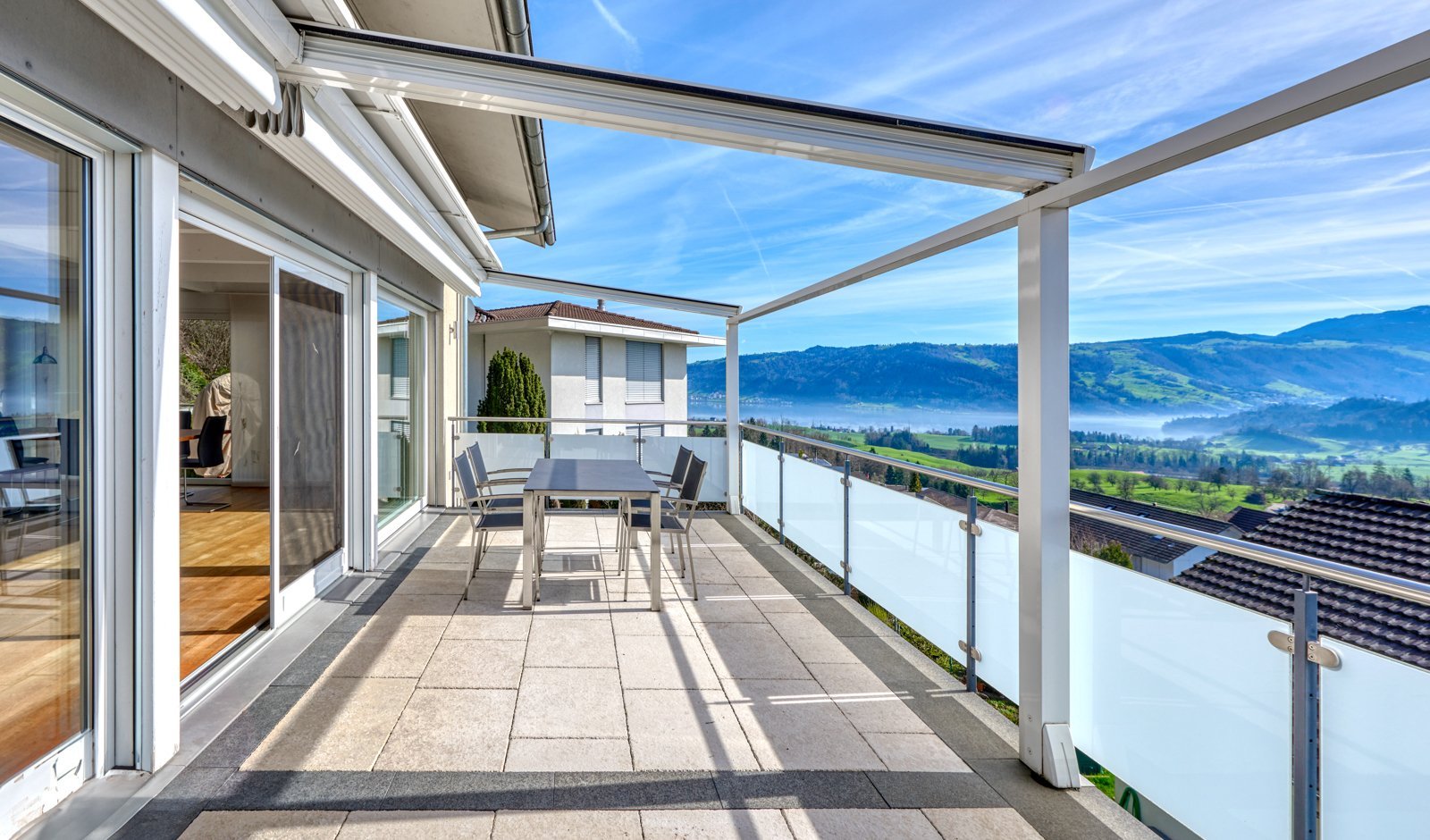 Spacious Semi Detached House With Panoramic Views In Meierskappel Near Lucerne / Zug House in Meierskappel, Lucerne, Switzerland