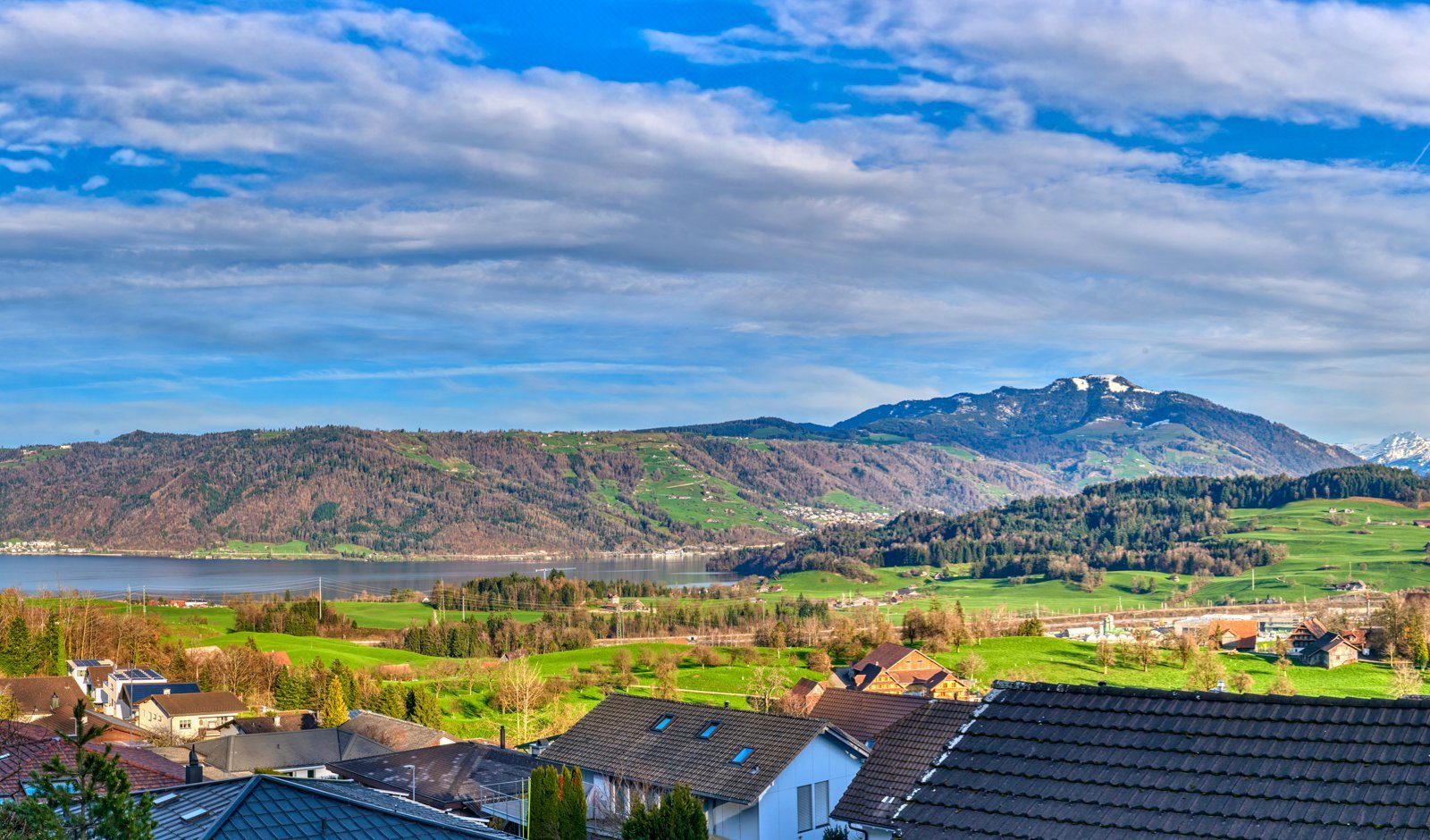 Spacious Semi Detached House With Panoramic Views In Meierskappel Near Lucerne / Zug House in Meierskappel, Lucerne, Switzerland