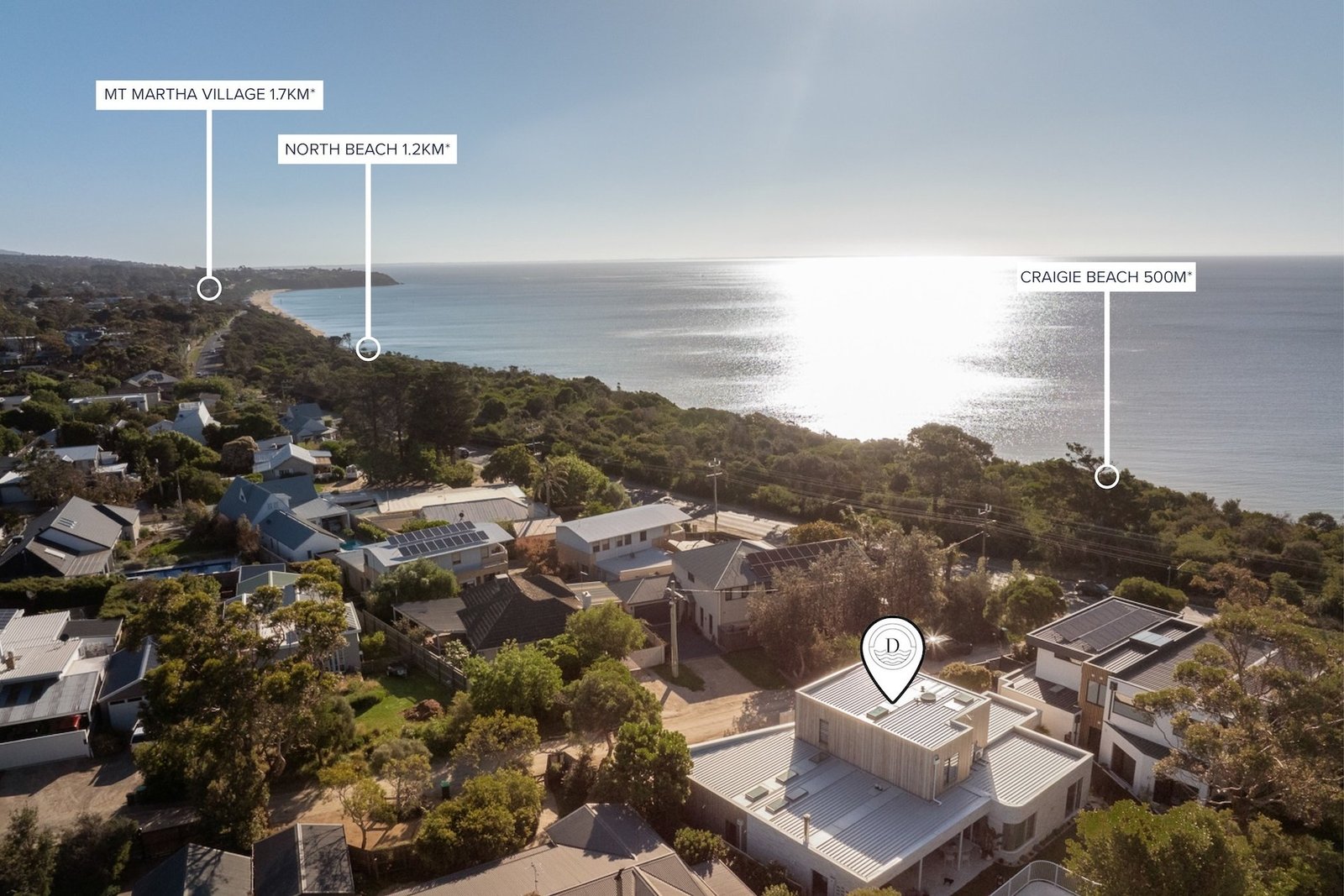 Textured Coastal Charm House in Mount Martha, Victoria, Australia