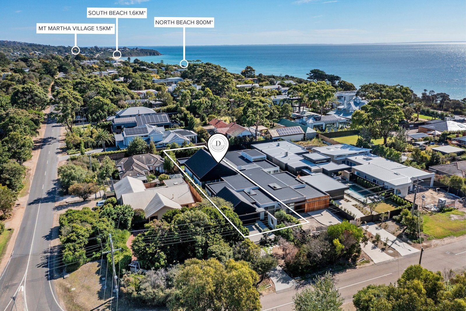 Luxury Coastal Living House in Mount Martha, Victoria, Australia