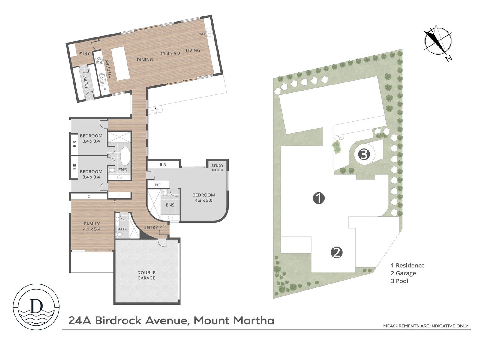 Robin House House in Mount Martha, Victoria, Australia