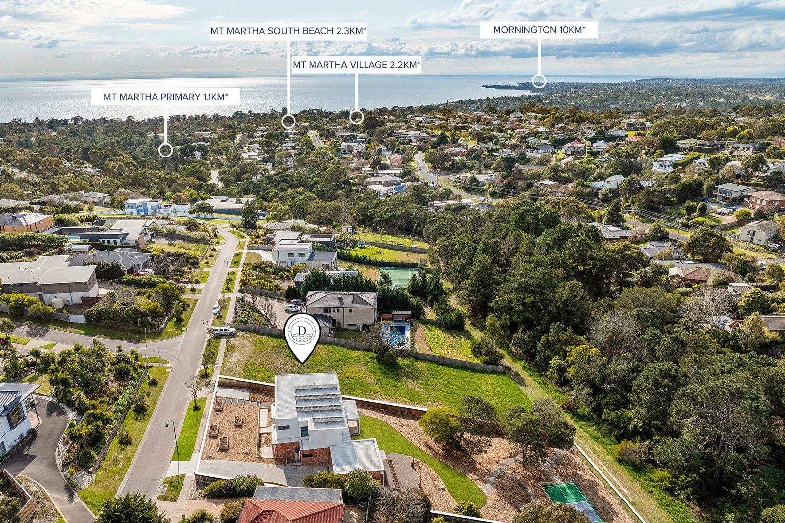 Sustainable Design And Panoramic Bay Views House in Mount Martha, Victoria, Australia