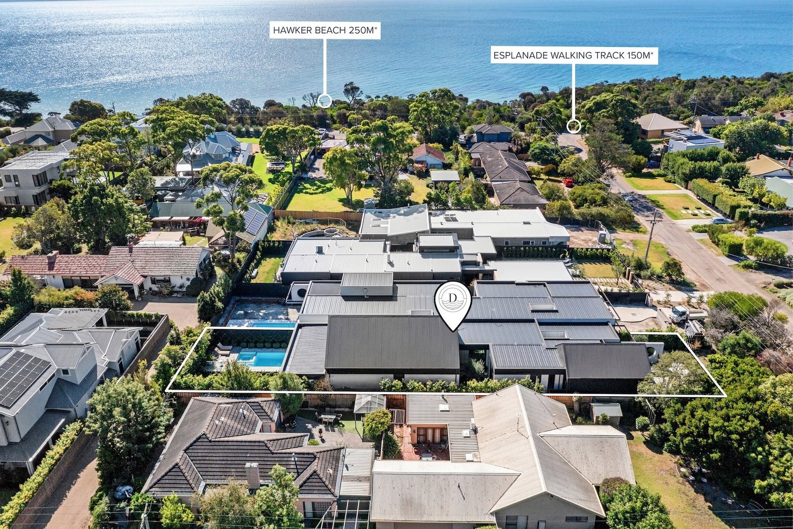 Luxury Coastal Living House in Mount Martha, Victoria, Australia