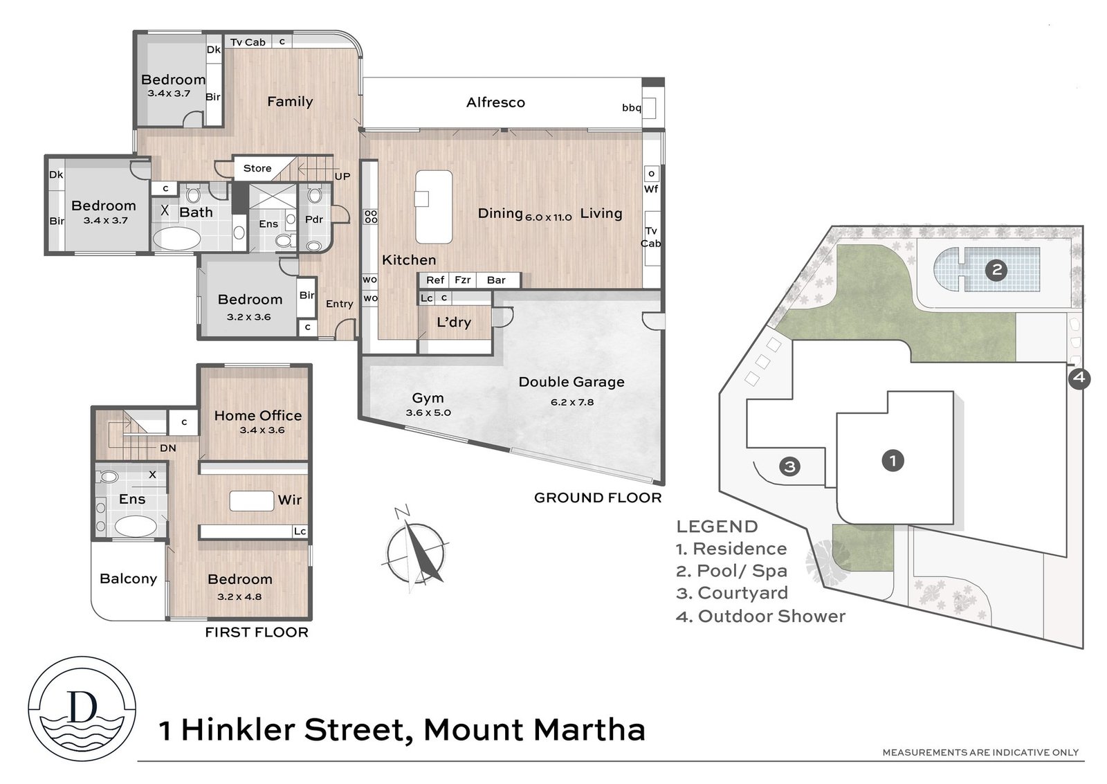 Textured Coastal Charm House in Mount Martha, Victoria, Australia