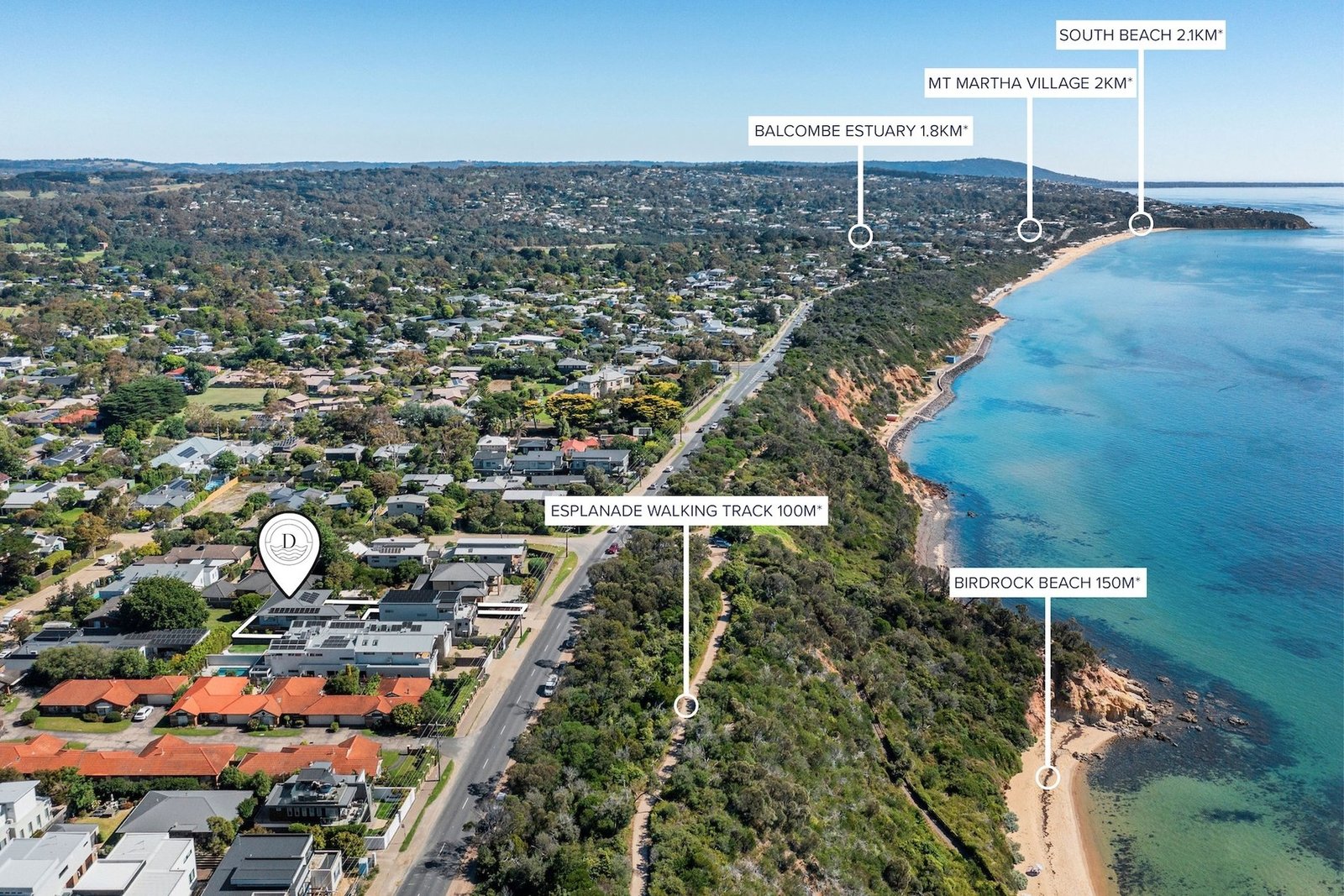 Bespoke Design Elevated By The Bay House in Mount Martha, Victoria, Australia