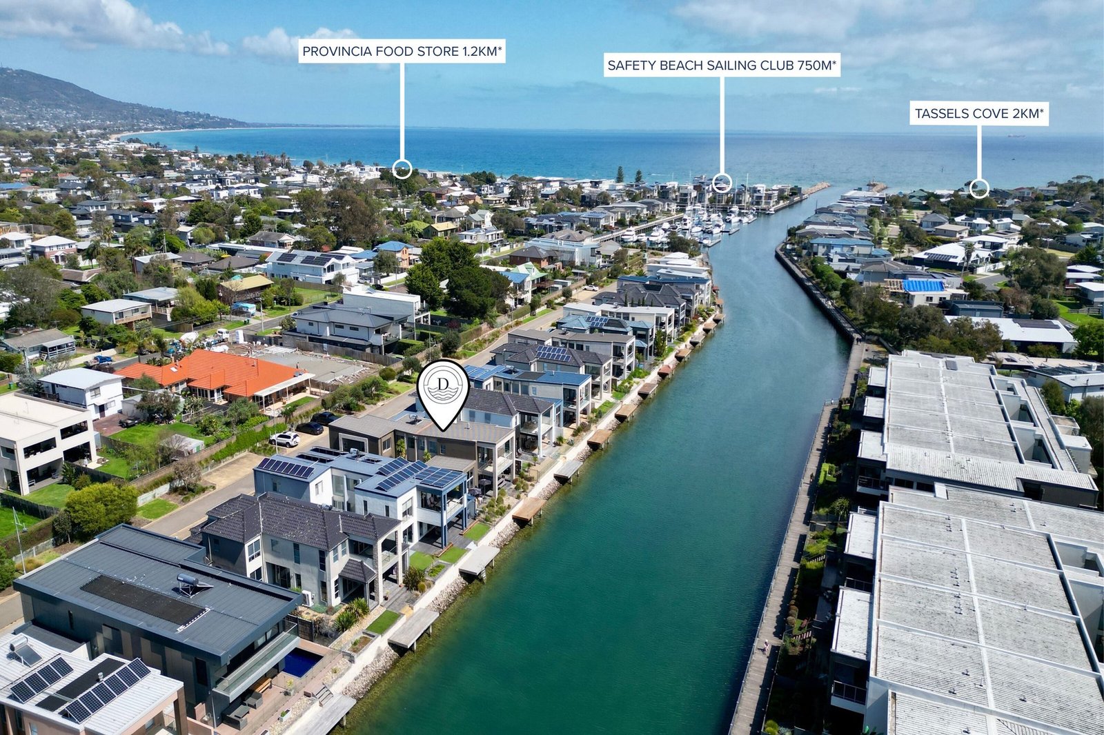 Waters Edge House in Safety Beach, Victoria, Australia
