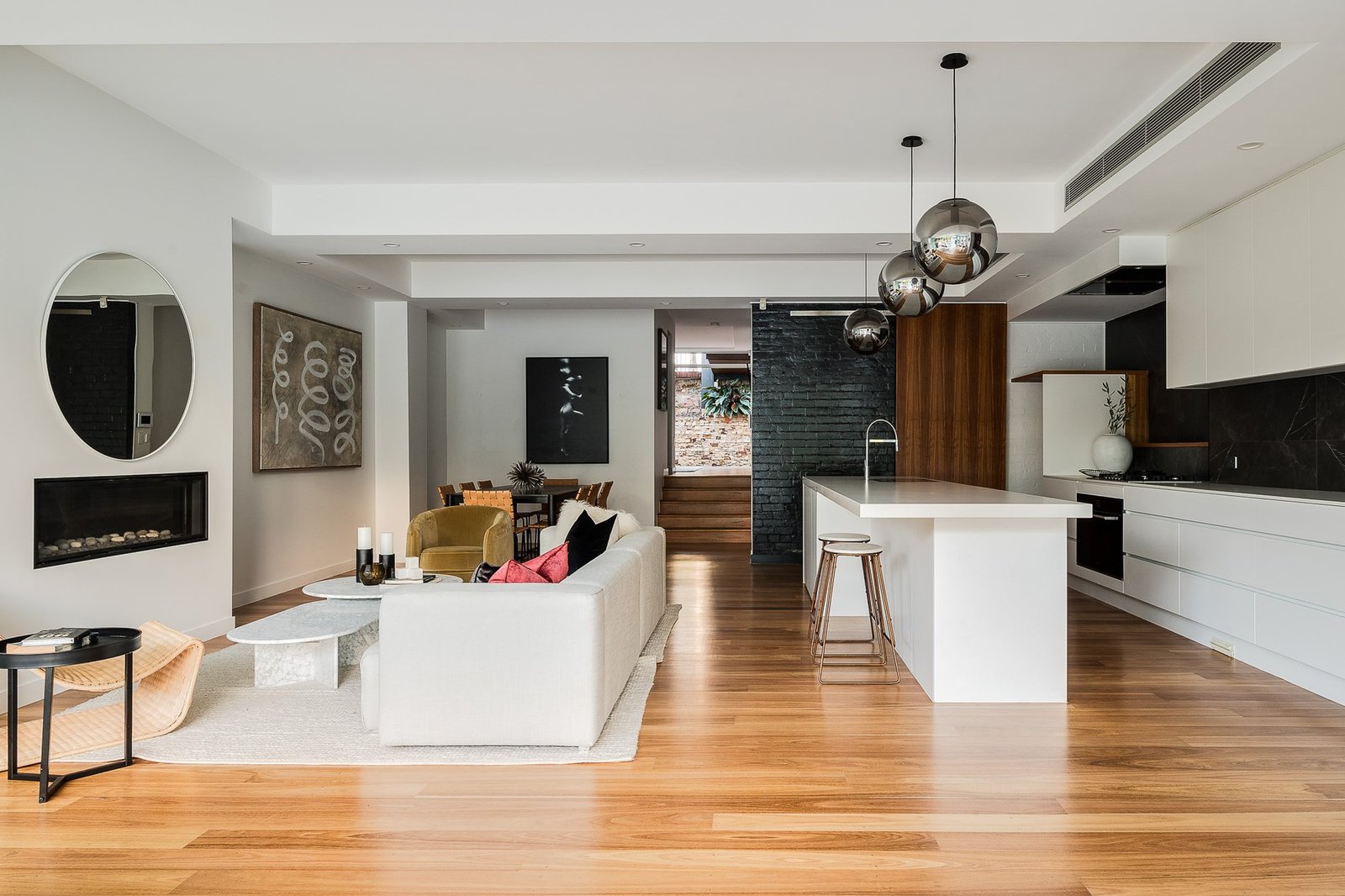 A Seamless Union Of Heritage Charm And Modern Refinement House in Teneriffe, Queensland, Australia