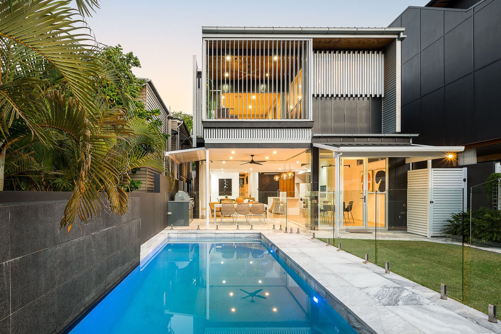 A Seamless Union Of Heritage Charm And Modern Refinement House in Teneriffe, Queensland, Australia