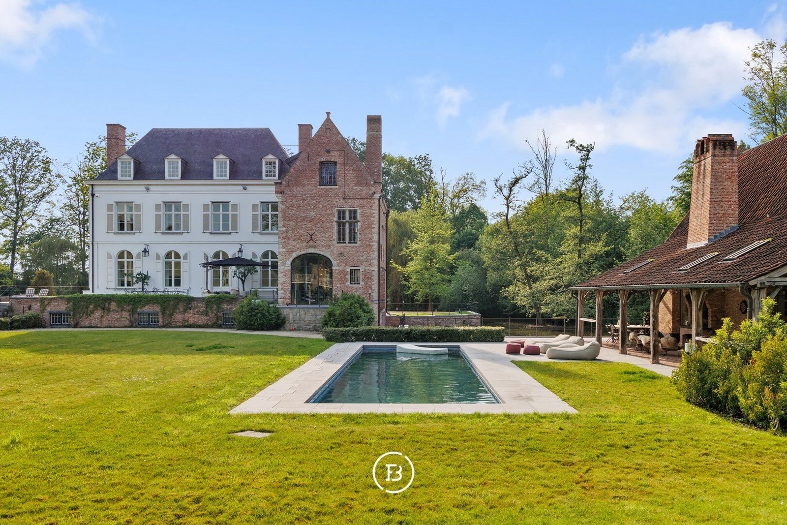Mansion Lillaar Kontich, Flanders, Belgium