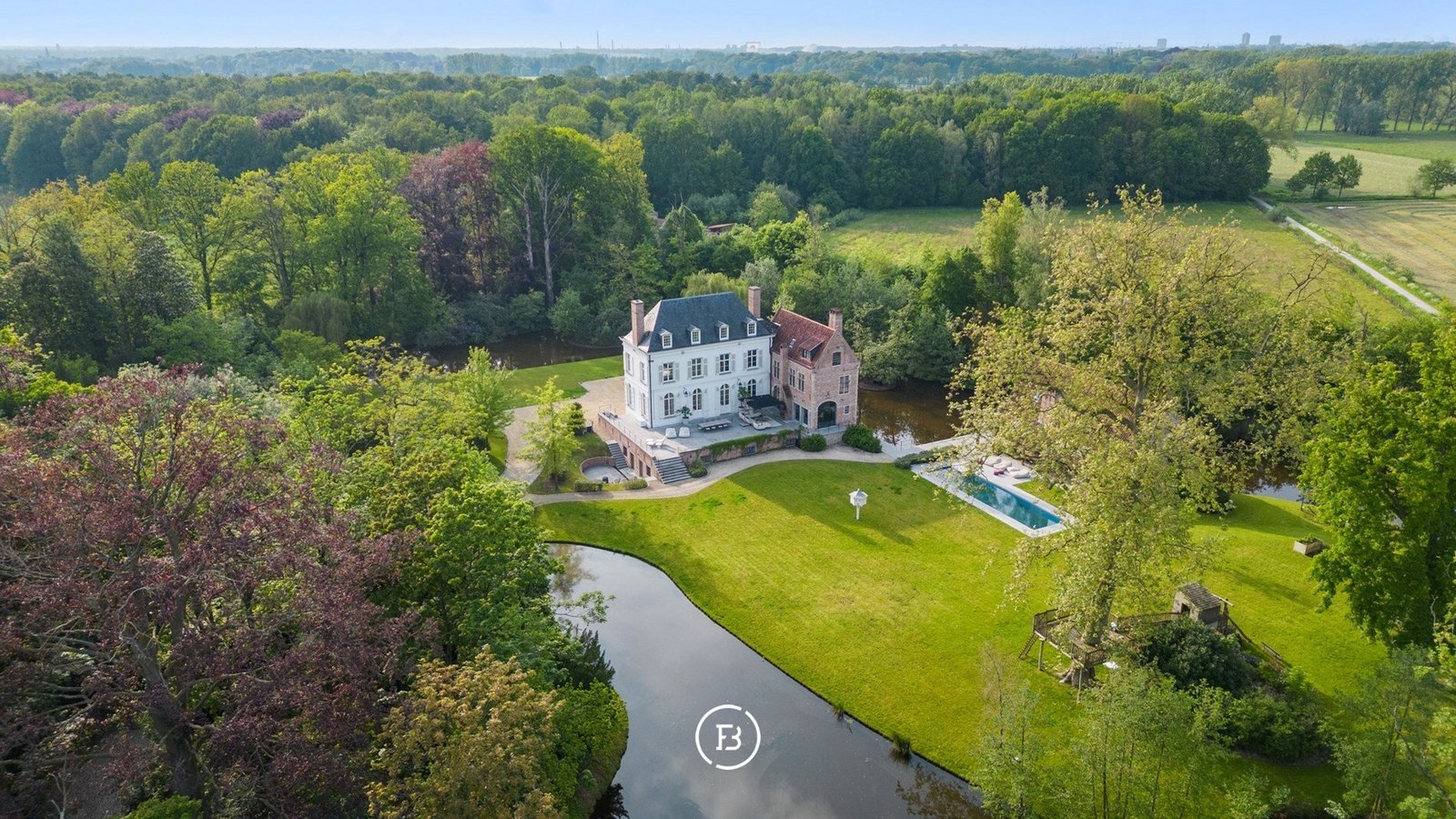 Mansion Lillaar Kontich, Flanders, Belgium