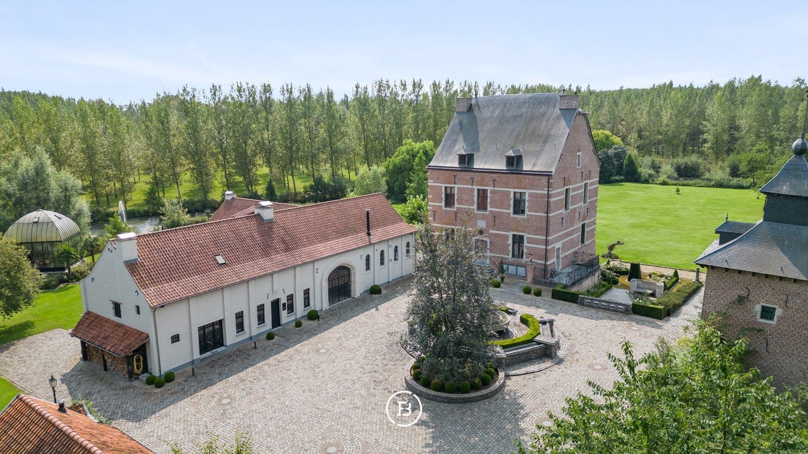 Mansion Binderveld Nieuwerkerken, Flanders, Belgium