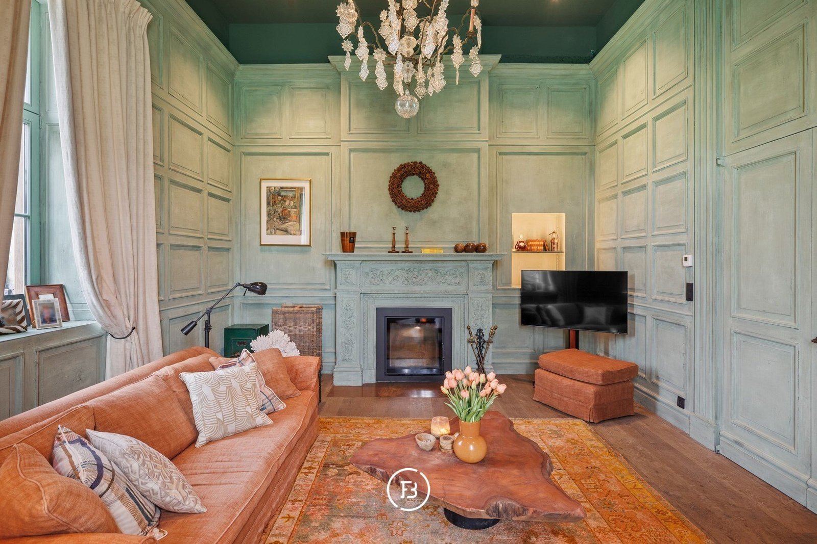 Mansion Binderveld Nieuwerkerken, Flanders, Belgium