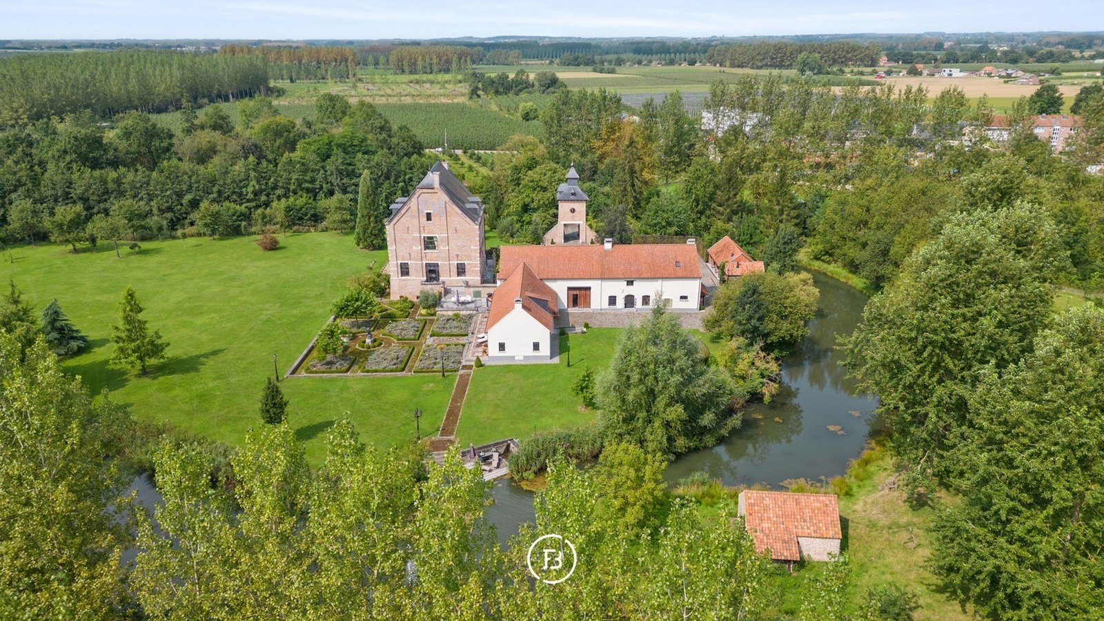Mansion Binderveld Nieuwerkerken, Flanders, Belgium