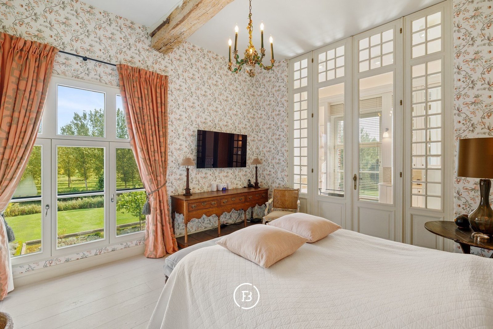 Mansion Binderveld Nieuwerkerken, Flanders, Belgium