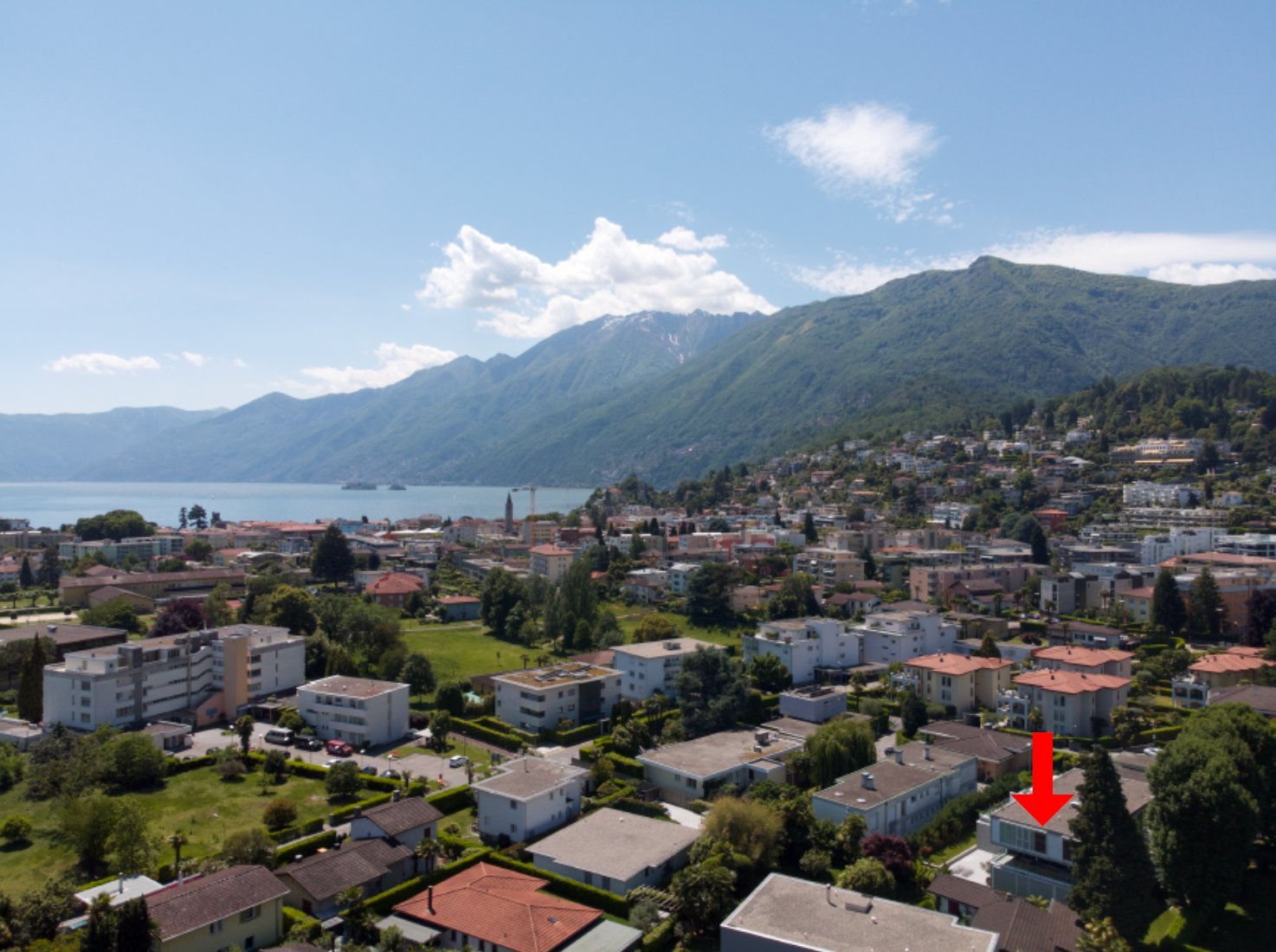 Luxurious 4 Bedroom Penthouse In The Heart Of Ascona Modern Style And Unforgettable Terrace Penthouse in Ascona, Ticino, Switzerland