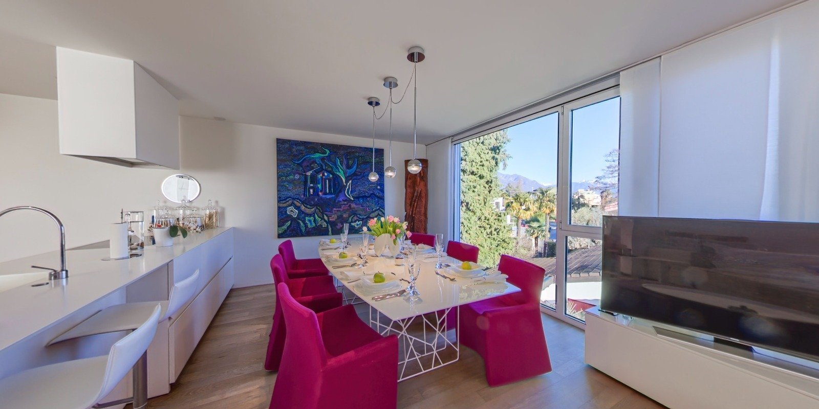 Luxurious 4 Bedroom Penthouse In The Heart Of Ascona Modern Style And Unforgettable Terrace Penthouse in Ascona, Ticino, Switzerland