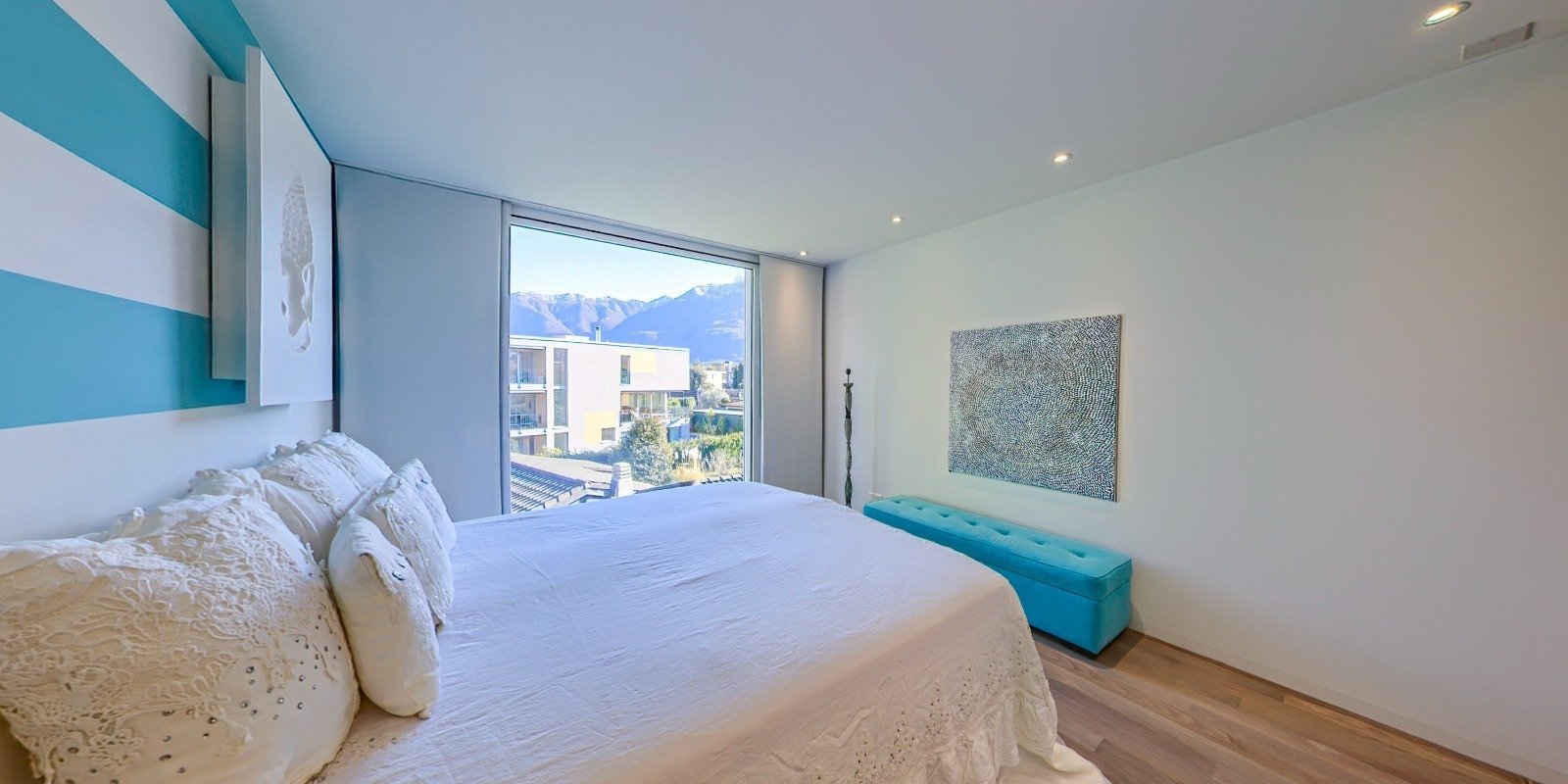 Luxurious 4 Bedroom Penthouse In The Heart Of Ascona Modern Style And Unforgettable Terrace Penthouse in Ascona, Ticino, Switzerland