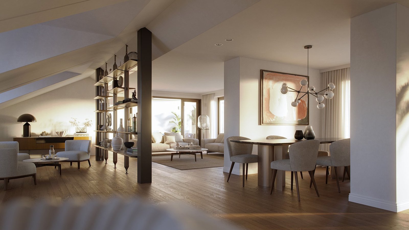 New Penthouse With Terrace In The Art Nouveau District Of Milan Penthouse in Milan, Lombardy, Italy