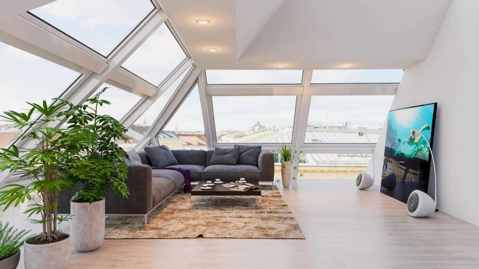 Luxury Penthouse With Pool, Fitness Studio, Garage And Fantastic View In The Historic 1st District! Penthouse in Vienna, Wien, Austria