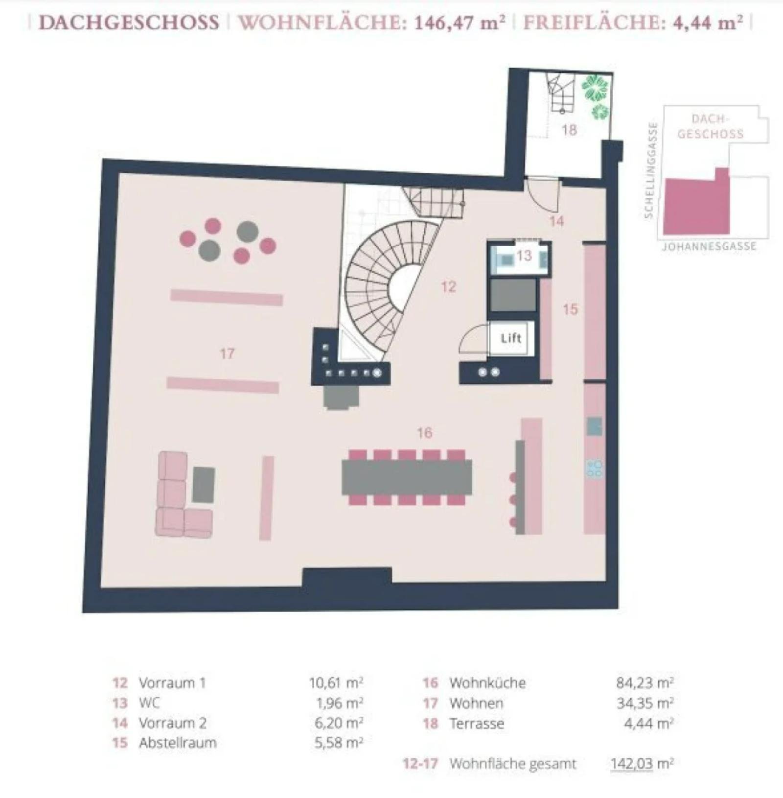 Luxury Penthouse With Pool, Fitness Studio, Garage And Fantastic View In The Historic 1st District! Penthouse in Vienna, Wien, Austria