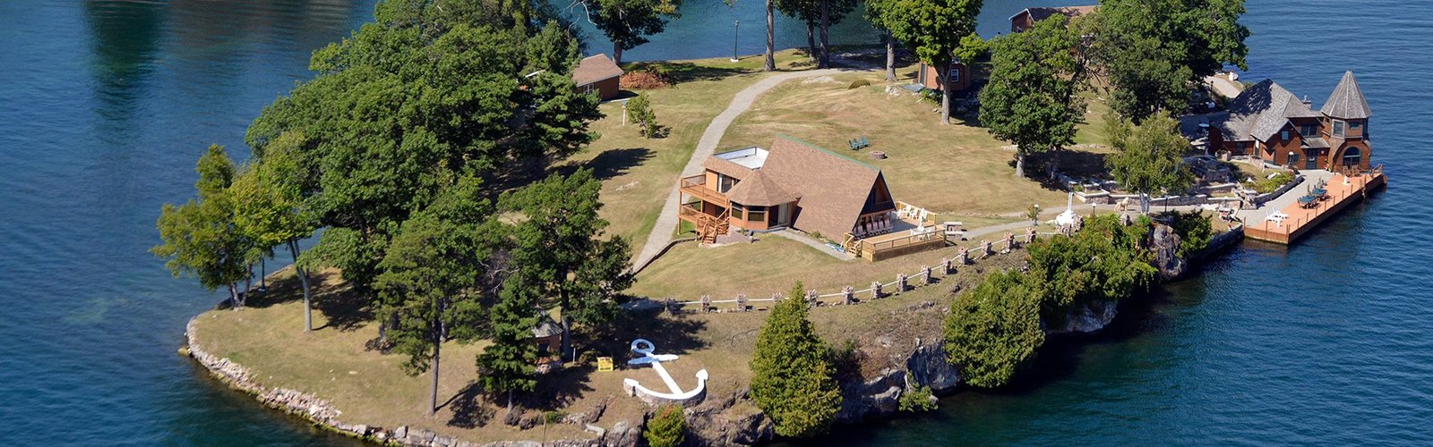 St. Elmo Island, Private Island In The Heart Of The 1000 Islands Private Island in Alexandria Bay, New York, United States