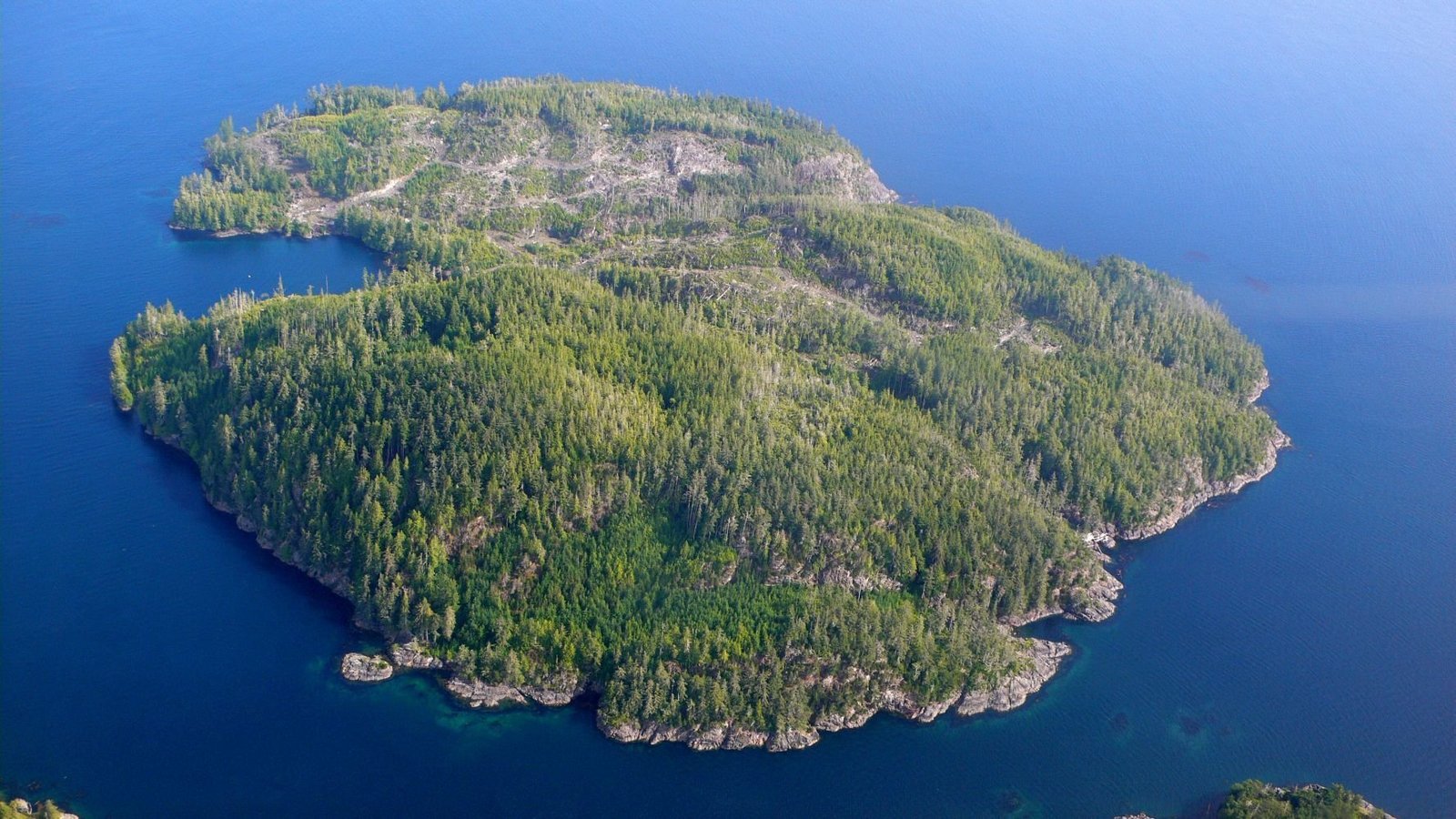 Private Island in Heard Island, British Columbia, Canada