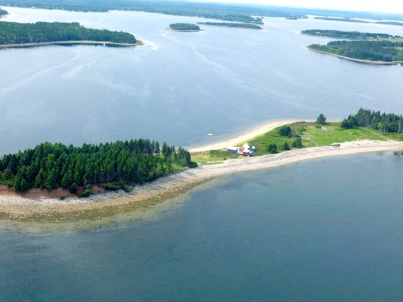 Private Island in Lunenburg, Nova Scotia, Canada