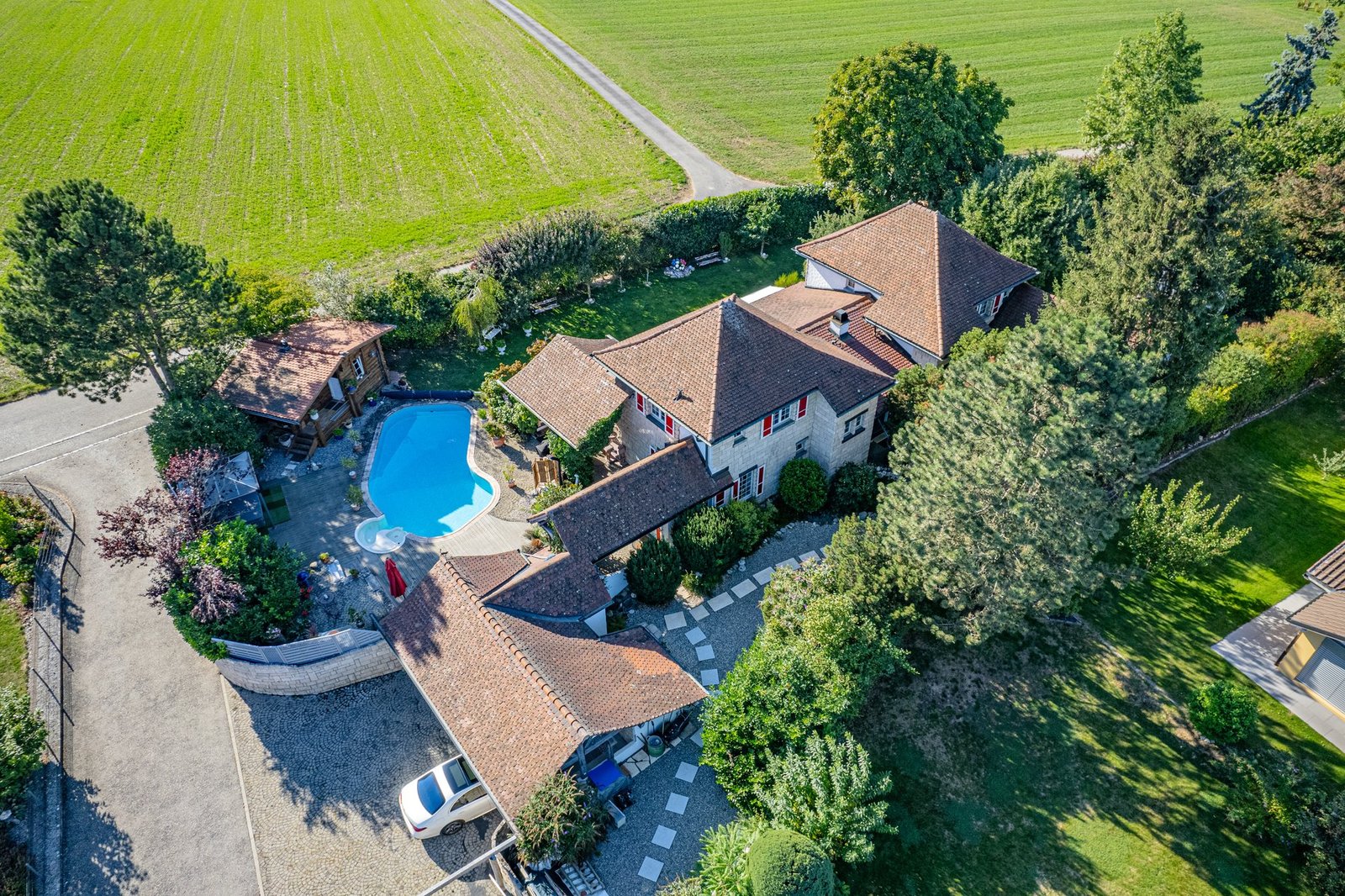 A Villa With Endless Possibilities Villa in Hauterive, Fribourg, Switzerland