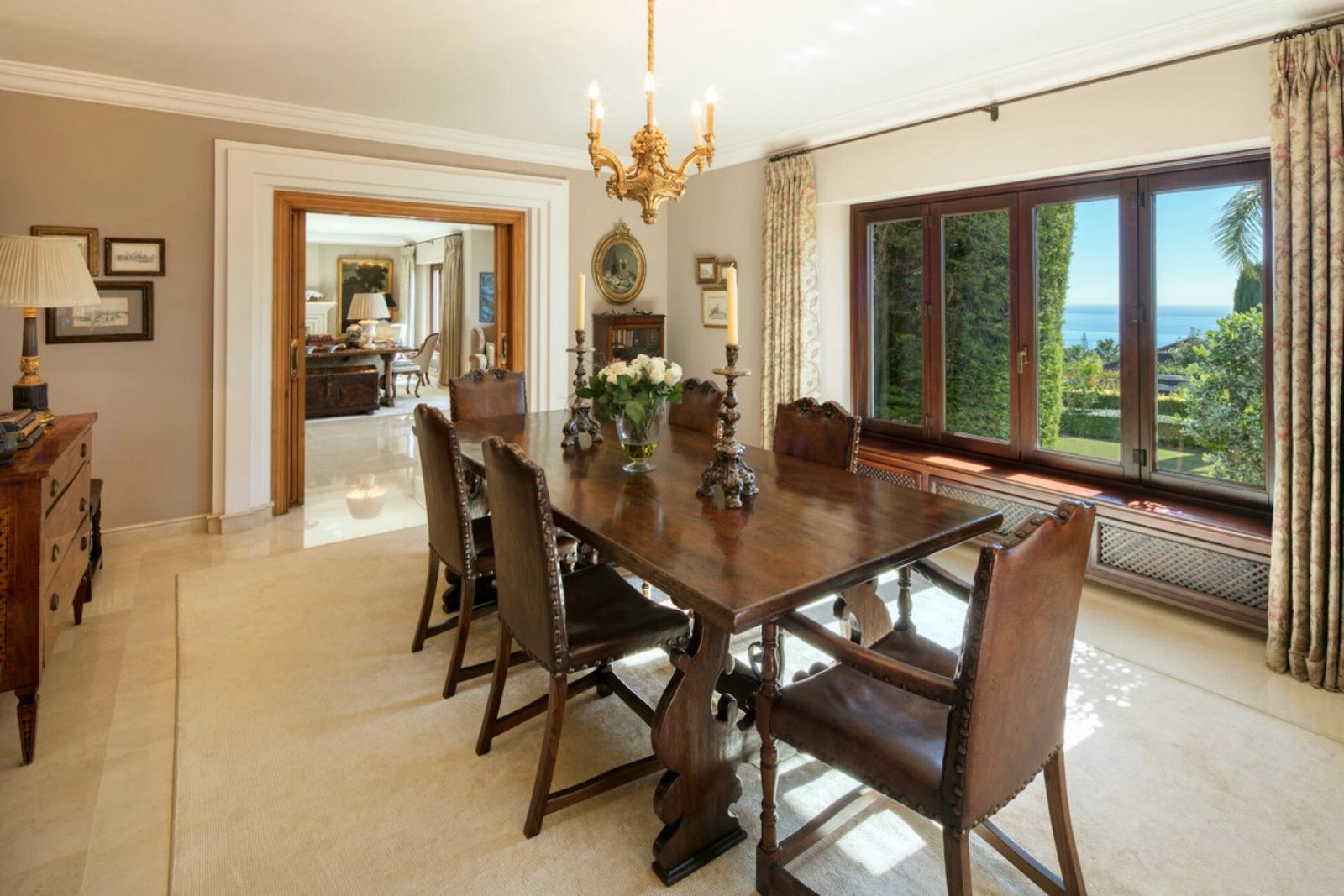 Exquisite Luxury Villa With Breathtaking Mediterranean Views In Sierra Blanca Villa in Marbella, Andalusia, Spain