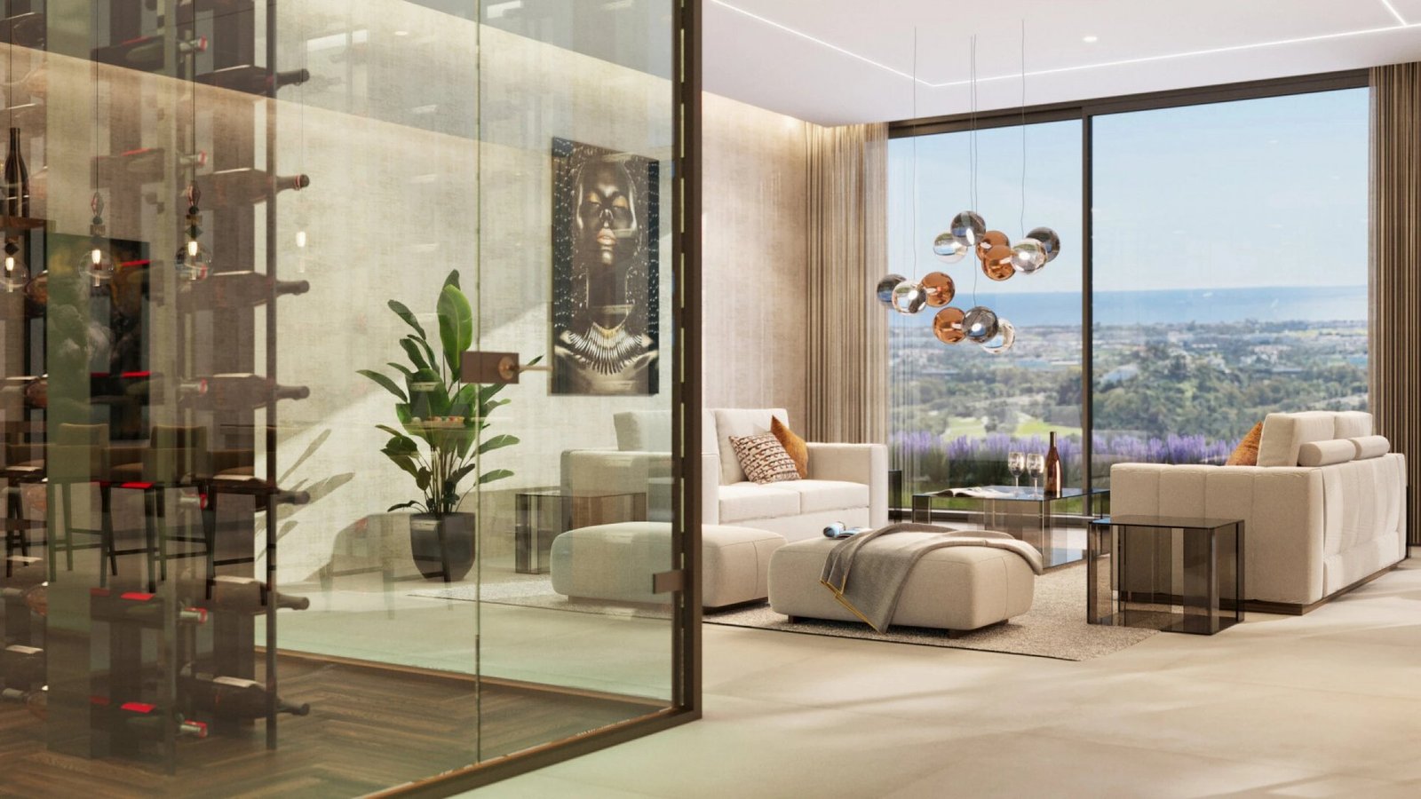 Exquisite Modern Retreat In El Madroñal With Panoramic Views Villa in Marbella, Andalusia, Spain