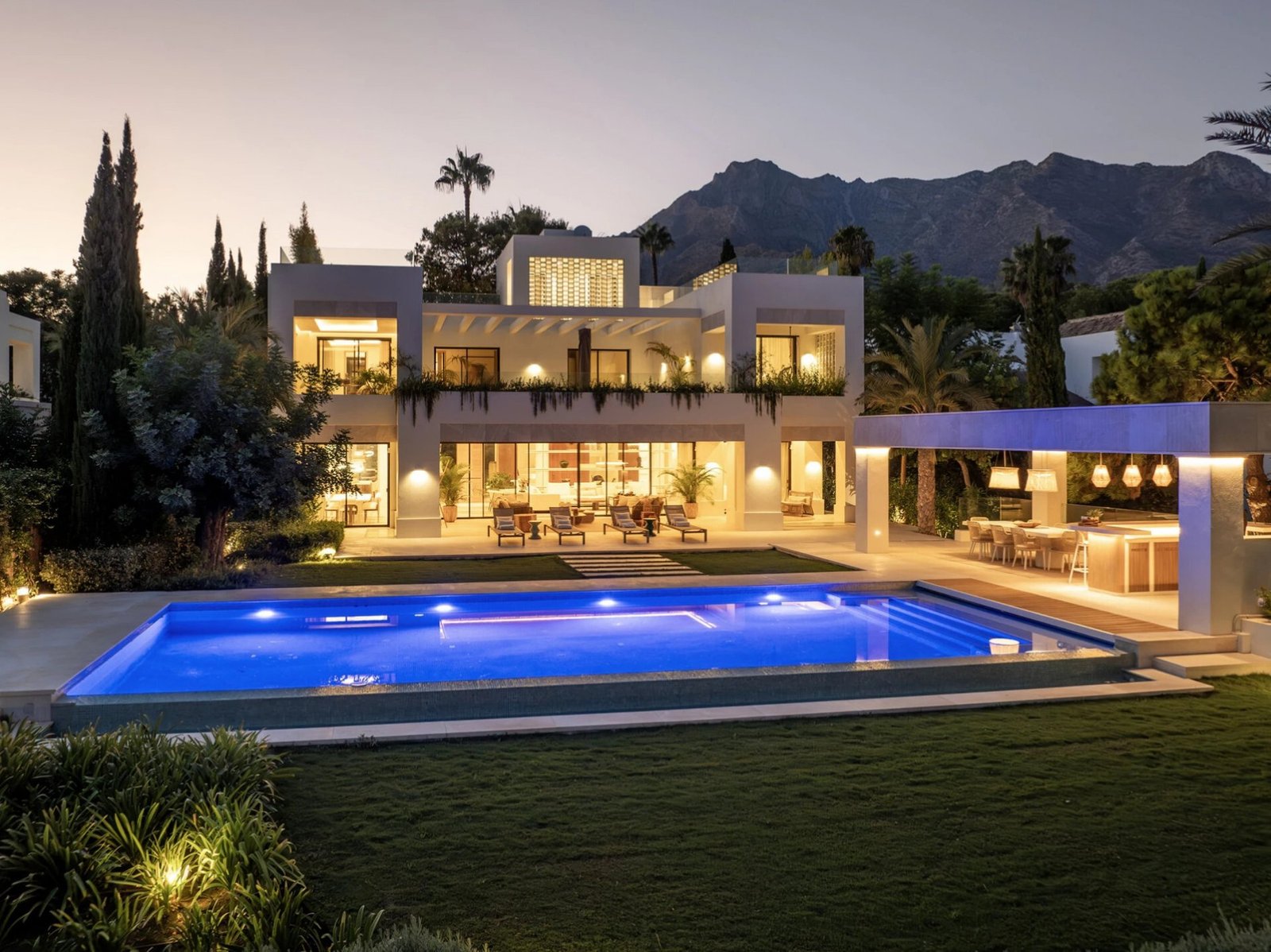 Exquisite Modern Villa In Altos Reales With Breathtaking Views And Luxurious Amenities Villa in Marbella, Andalusia, Spain