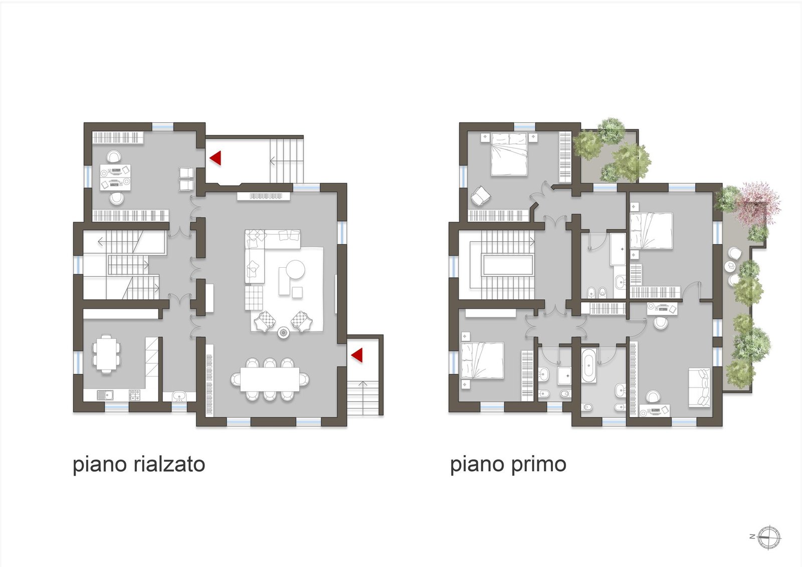 Stunning Four Story Period Villa With Private Garden In Milan Villa in Milan, Lombardy, Italy