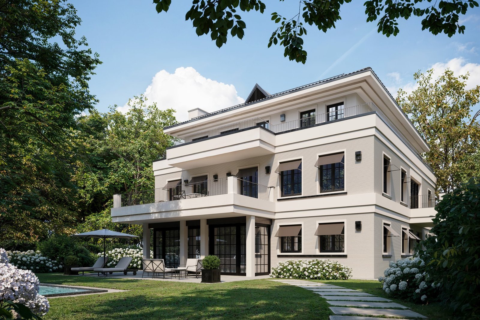 Classically Luxurious. Prestigious Villa In A Prime Location. Villa in Munich, Bavaria, Germany