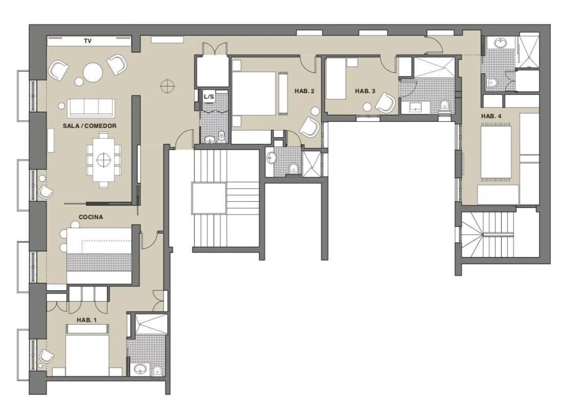 Madrid Apartment Apartment in Barrio Salamanca, Madrid, Spain 1 - 14425213