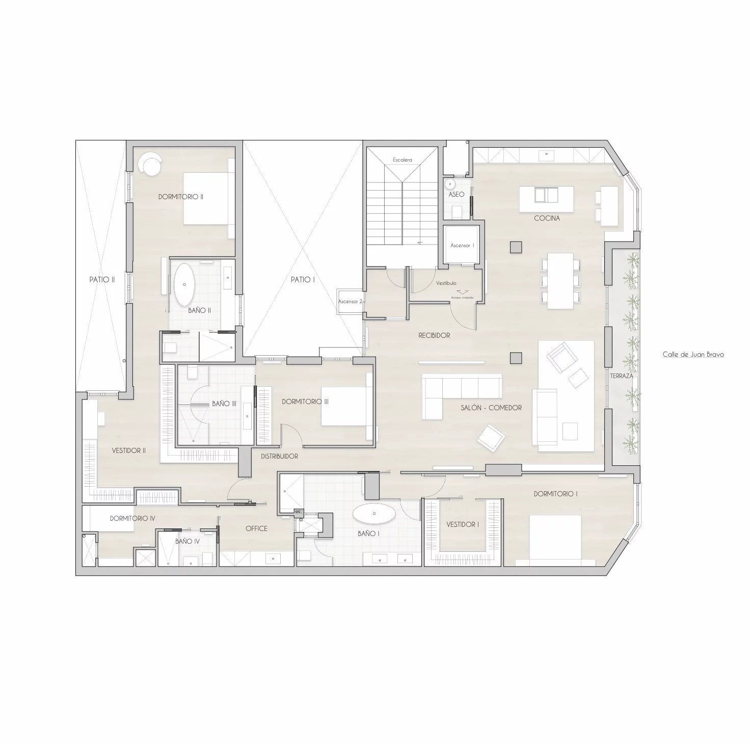Madrid Apartment Apartment in Barrio Salamanca, Madrid, Spain 1 - 14819169