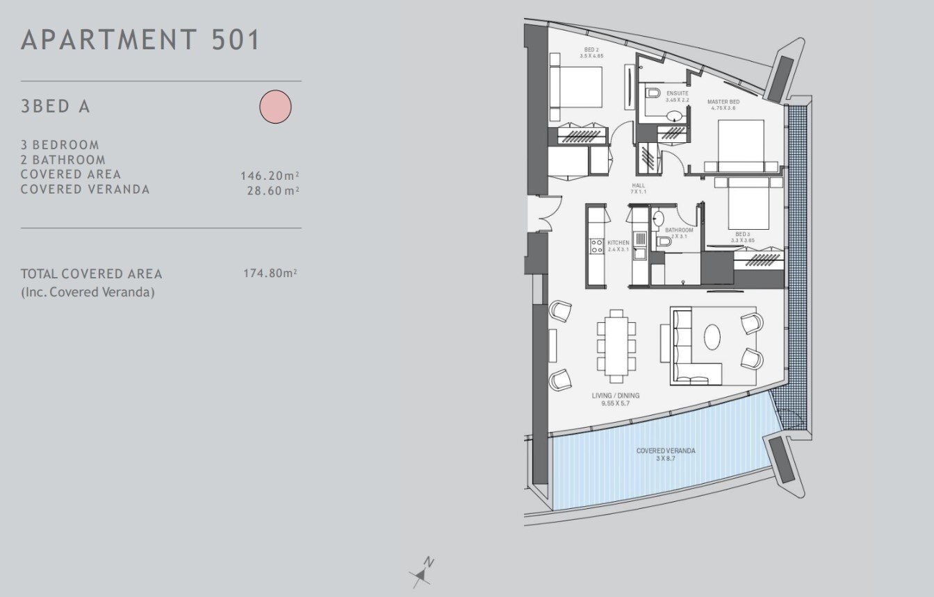One Tower Luxury Apartment In Limassol, Cyprus Apartment in Limassol, Limassol, Cyprus 1 - 15478183