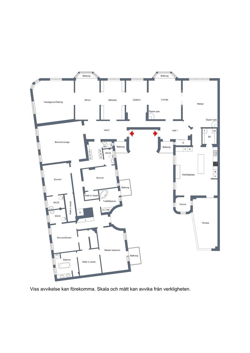 Exclusive 5,490 Sq. Ft. Penthouse – 11 Rooms, Water View & No Monthly Fee! Apartment in Stockholm, Stockholm County, Sweden 1 - 15552097