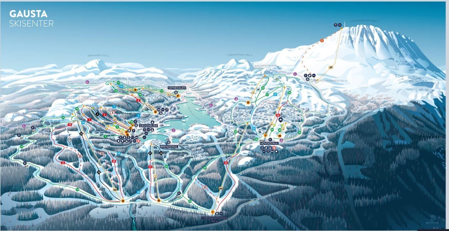 Luxury Alpine Retreat – Ski In/Out, High Quality, Spectacular Views Of Gaustatoppen Chalet in Rjukan, Telemark, Norway 1 - 16333138