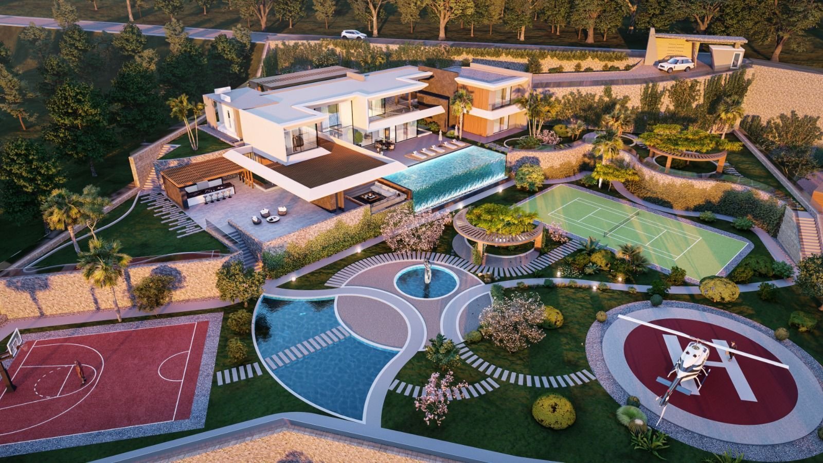 An New Estate Located In Yalikavak That Offers Its Homeowners Everything! Ready For Summer 2025! Estate in Bodrum, Muğla, Turkey 1 - 14850905