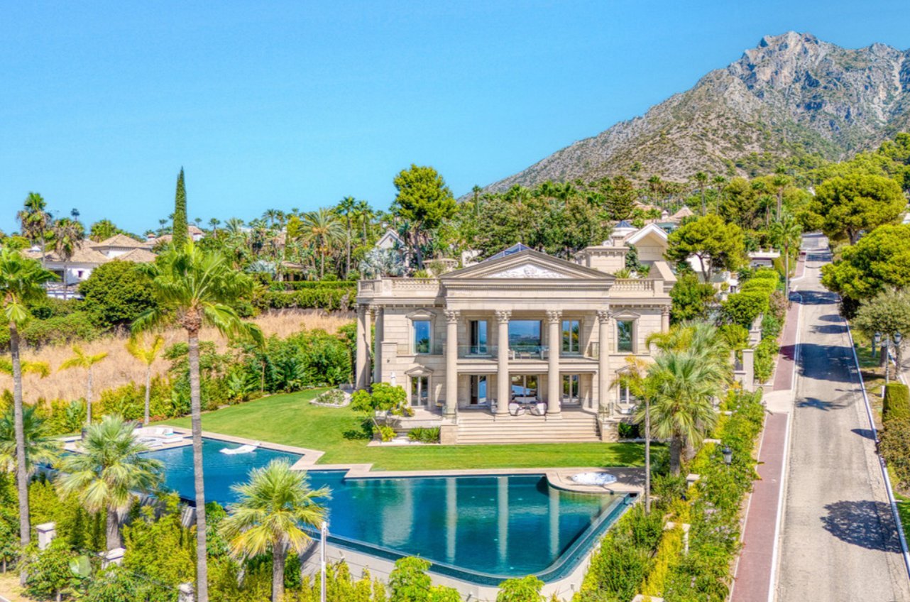 Newly Built Architectural Masterpiece With Panoramic Sea & Mountain Views In Sierra Blanca, Marbella House in Marbella,Malaga Province, Spain 1 - 16177513