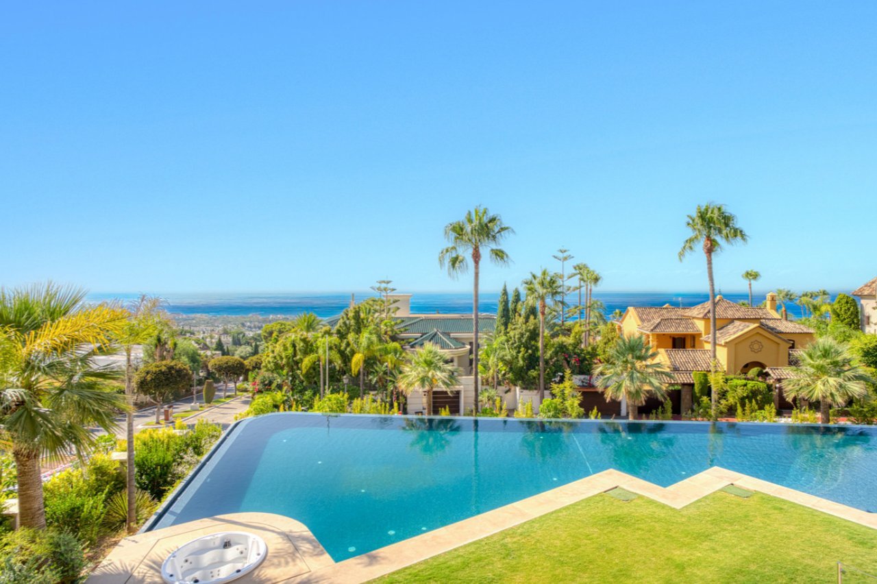 Newly Built Architectural Masterpiece With Panoramic Sea & Mountain Views In Sierra Blanca, Marbella House in Marbella,Malaga Province, Spain 1 - 16177513