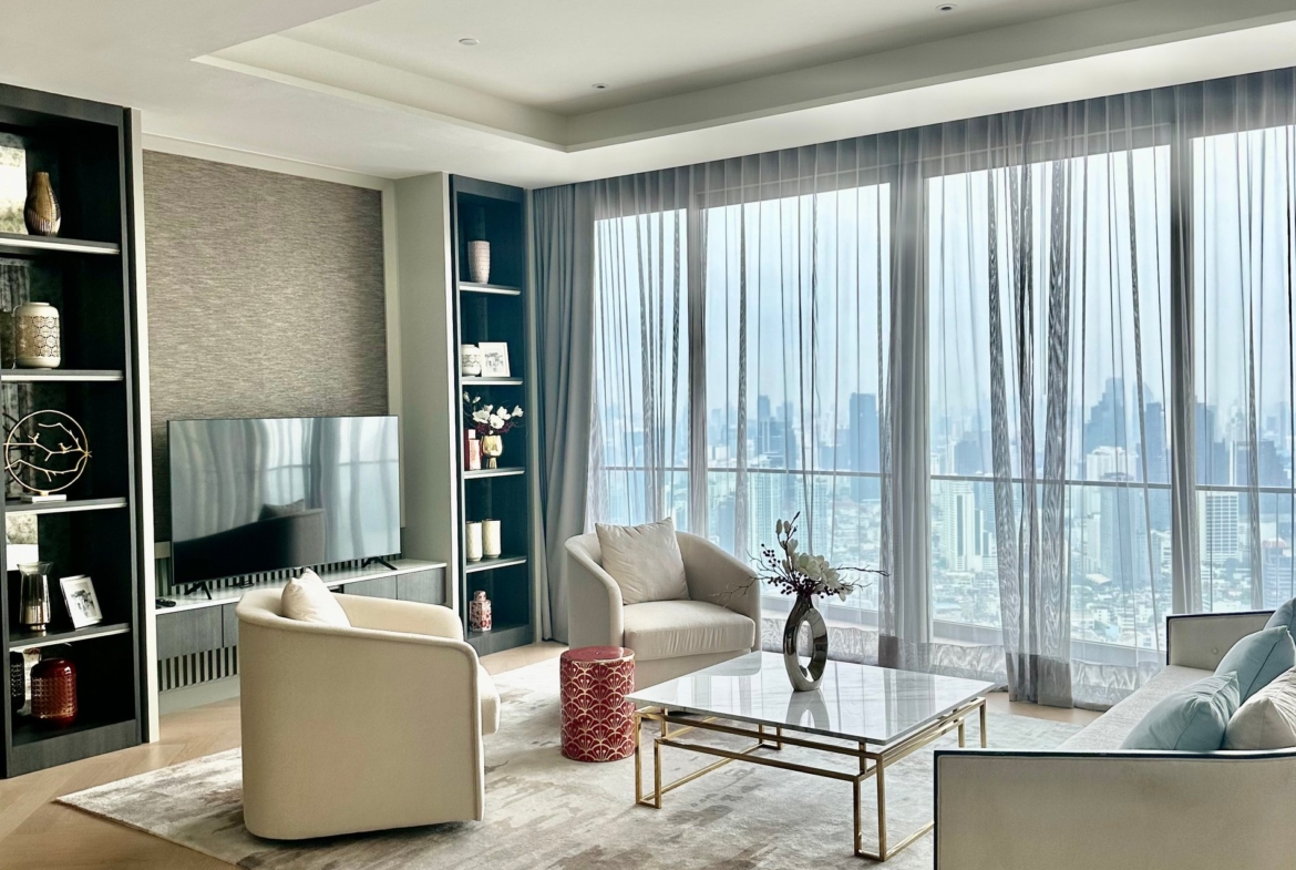 Penthouse Unit At The Residences Mandarin Oriental Bangkok A ...