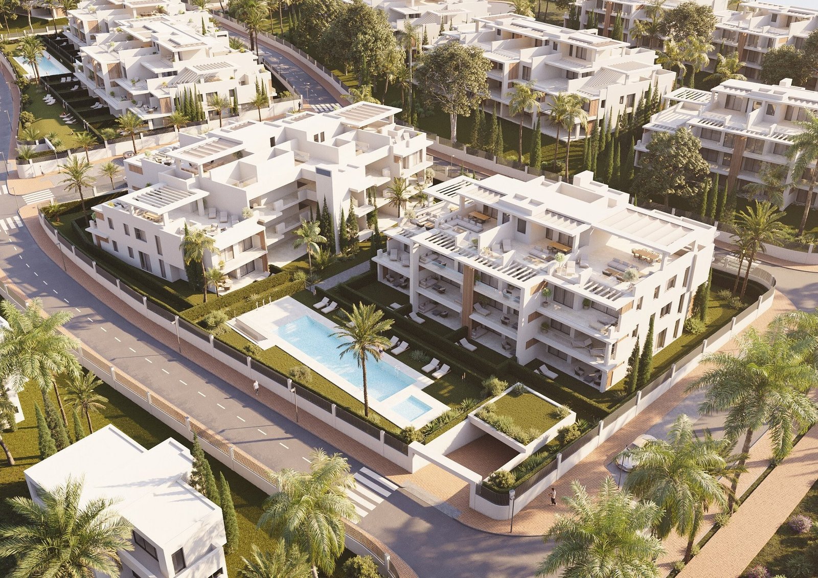 Apartments For Sale In Estepona: New Developments On The Costa Del Sol Near The Beach Penthouse in Cancelada, Estepona, Andalusia 1 - 16162245