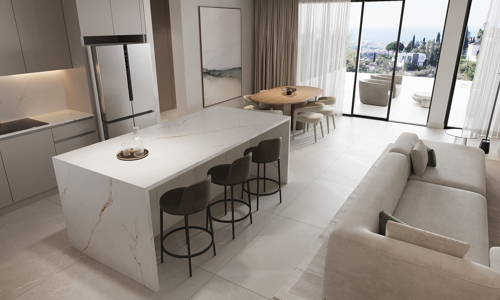 Apartments For Sale In Estepona: New Developments On The Costa Del Sol Near The Beach Penthouse in Cancelada, Estepona, Andalusia 1 - 16162245