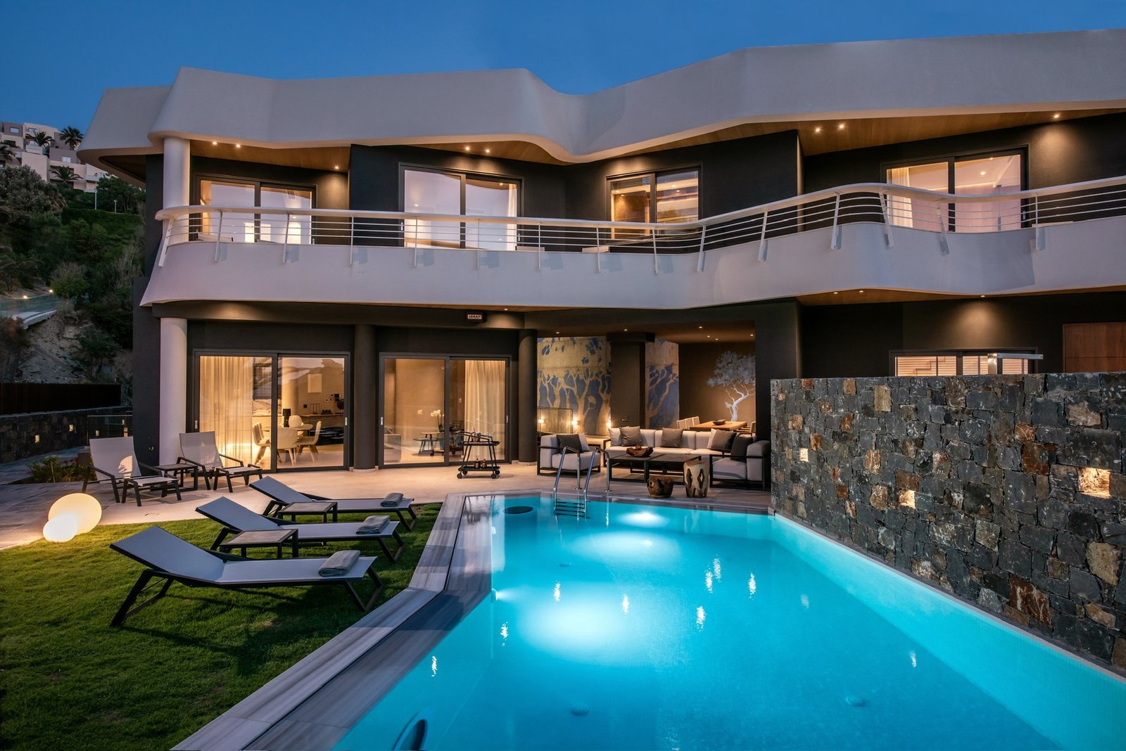 Maelia Beachfront Luxurious Complex Villa in Community of Achlada, Gazi Municipal Unit, Greece 1 - 15331044