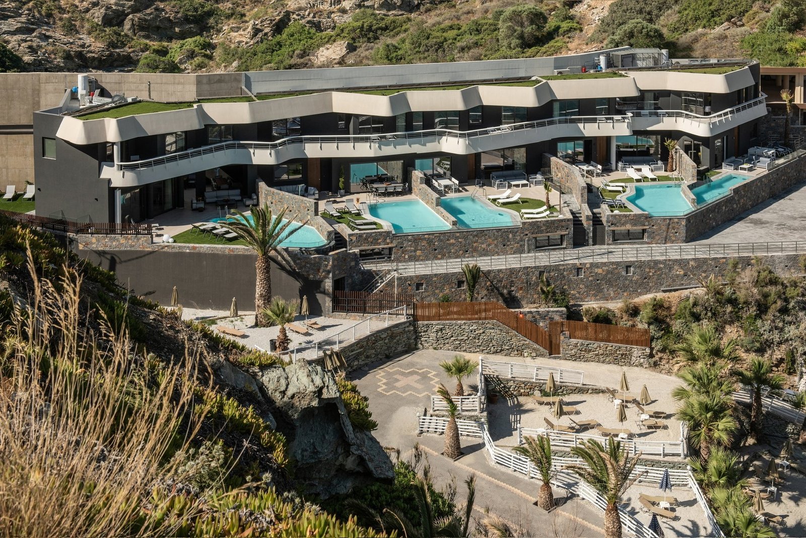 Maelia Beachfront Luxurious Complex Villa in Community of Achlada, Gazi Municipal Unit, Greece 1 - 15331044