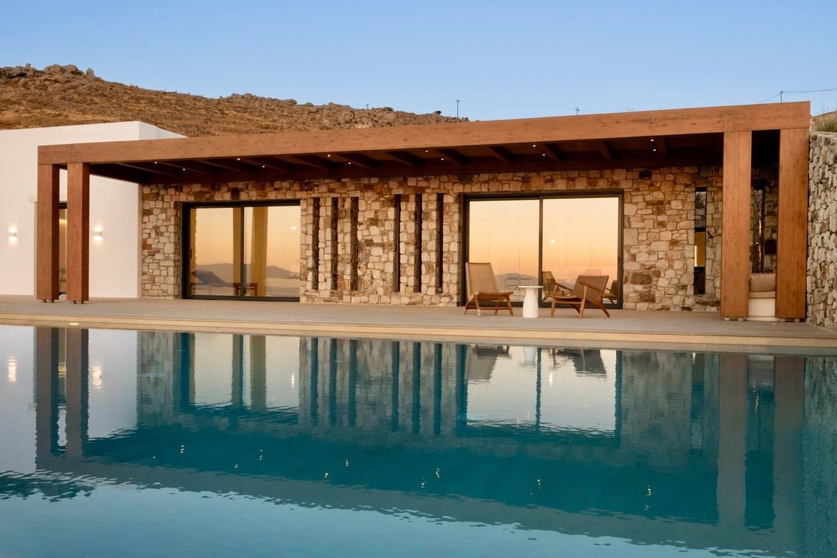 Cavéa Two Modern Cycladic Architecture With Aegean Views Villa in Mykonos Community, Aegean, Greece 1 - 16187801