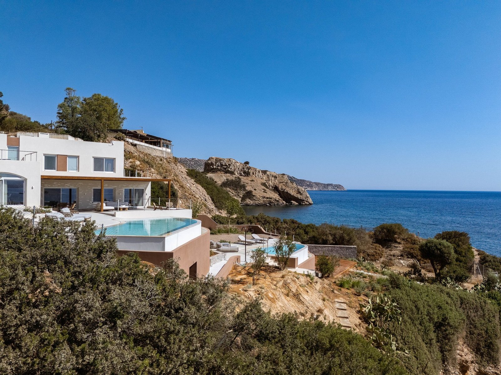 Solenya Luxurious Clifftop Retreat With Private Beach Villa in Oraiokastro Municipal Unit, Macedonia and Thrace, Greece 1 - 15357987