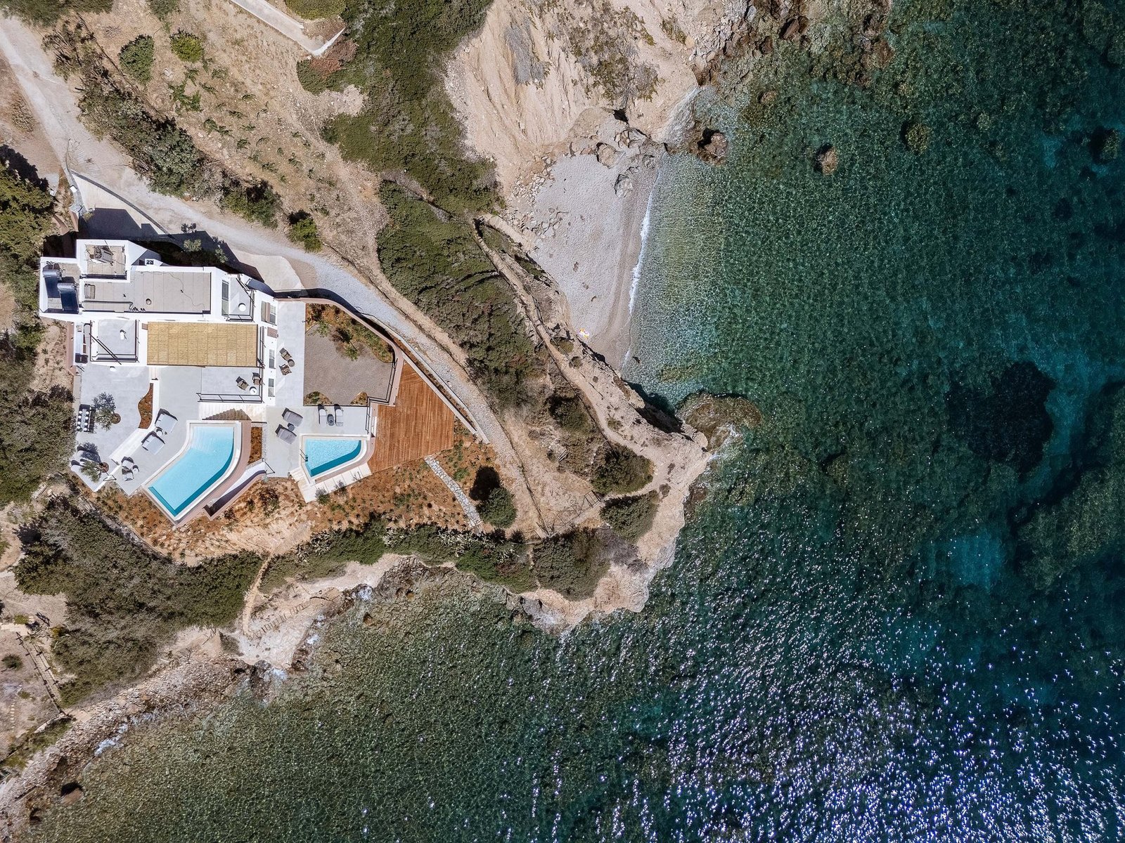 Solenya Luxurious Clifftop Retreat With Private Beach Villa in Oraiokastro Municipal Unit, Macedonia and Thrace, Greece 1 - 15357987